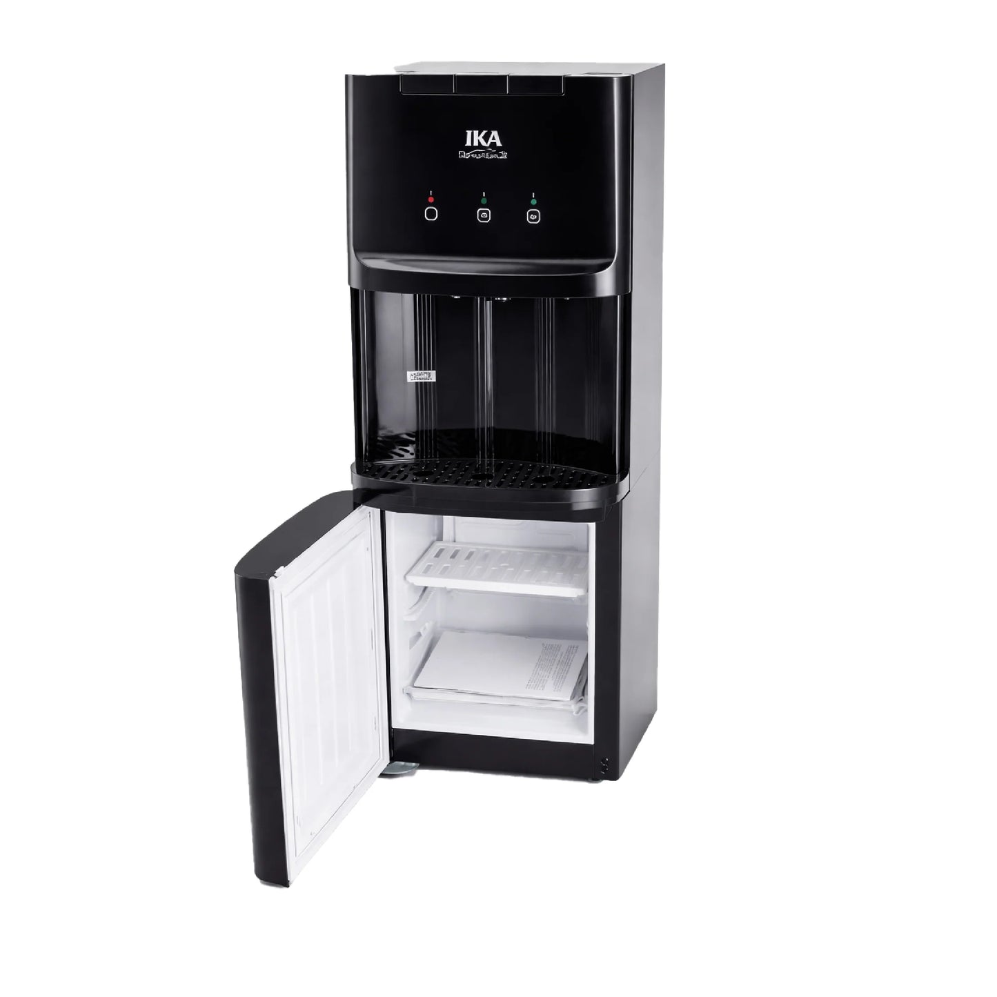 Dispensador Frío-Calor con Frigobar Compresor Pedestal