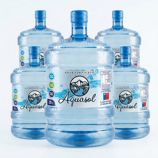 Promo 6 Recargas 20 L Aguasol